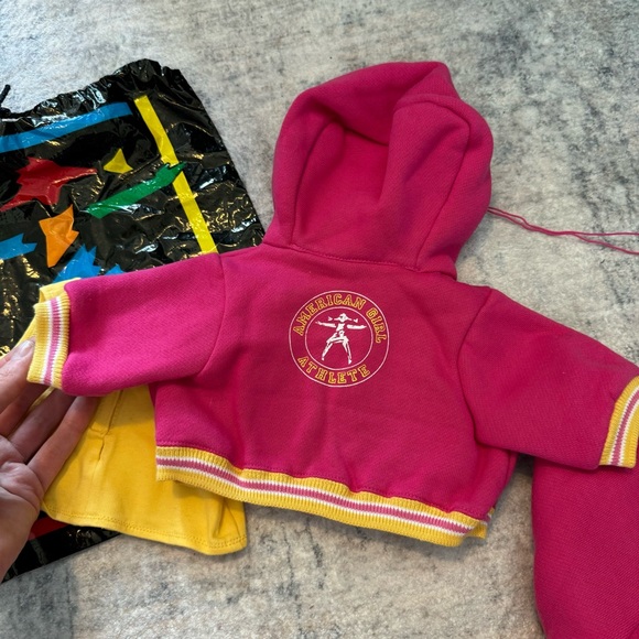 1995 ✨Retired✨Pleasant Company Miss AG Bear Athletic Sweatsuit w/whistle - Picture 7 of 7